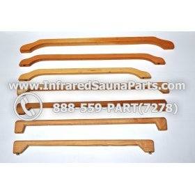 WOOD HANDLES + TOWEL HANDLES - HEMLOCK WOOD TOWEL HANDLE ( 19.75" x 2" ) 1