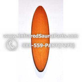 WOOD HANDLES + TOWEL HANDLES - HEMLOCK WOOD DOOR HANDLE STYLE 2 1