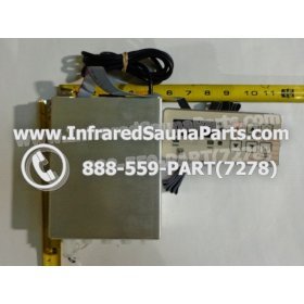 COMPLETE CONTROL POWER BOX WITH CONTROL PANEL - COMPLETE CONTROL POWER BOX  AIRWALL INFRARED SAUNA WITH CONTROL PANEL 10
