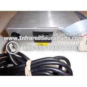 COMPLETE CONTROL POWER BOX WITH CONTROL PANEL - COMPLETE CONTROL POWER BOX  SUNETTE INFRARED SAUNA WITH CONTROL PANEL 12