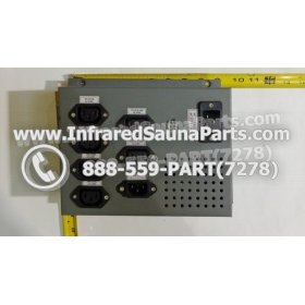 COMPLETE CONTROL POWER BOX WITH CONTROL PANEL - COMPLETE CONTROL POWER BOX  INFRARED SAUNA 110v 120v WITH ONE CONTROL PANEL UNIVERSAL 5