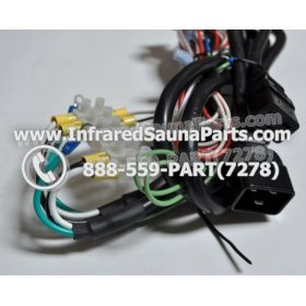 COMPLETE CONTROL POWER BOX WITH CONTROL PANEL - COMPLETE CONTROL POWER BOX HAVEN SAUNA INFRARED SAUNA AND FACEPLATE AND REMOTE CONTROL WITH WIRING 5