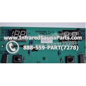 CIRCUIT BOARDS / TOUCH PADS - CIRCUIT BOARD  TOUCHPAD VIDAL INFRARED SAUNA NYSN3DB F1.3 WITH WIRE 3