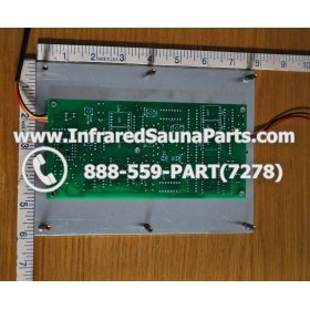 CIRCUIT BOARDS WITH  FACE PLATES - CIRCUIT BOARD WITH FACE PLATE PRECISION THERAPY INFRARED SAUNA 03112006 MANUAL ON OFF SWITCH 3
