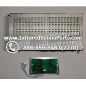 COMPLETE CONTROL POWER BOX WITH CONTROL PANEL - COMPLETE CONTROL POWER BOX VIDAL INFRARED SAUNA STYLE 2 WITH ONE CONTROL PANEL 3