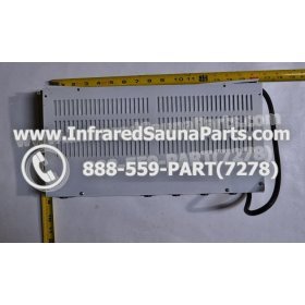 COMPLETE CONTROL POWER BOX WITH CONTROL PANEL - COMPLETE CONTROL POWER BOX WATERSTAR INFRARED SAUNA STYLE 1 WITH ONE CONTROL PANEL 4