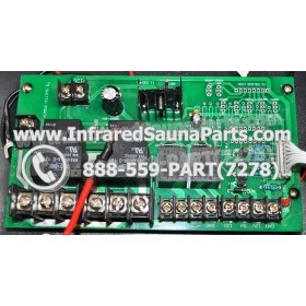 COMPLETE CONTROL POWER BOX 110V / 120V - COMPLETE CONTROL POWER BOX 110V / 120V WITH 8 CIRCUIT BOARD PINS SAUNAGEN INFRARED SAUNA 9