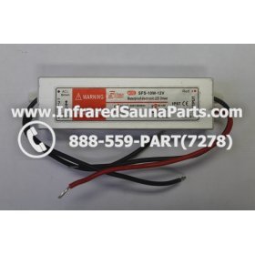 ADAPTERS / TRANSFORMERS - ADAPTERS TRANSFORMERS 110V /120V STEADY POWER SFS-10W-12V WATERPROOF 1