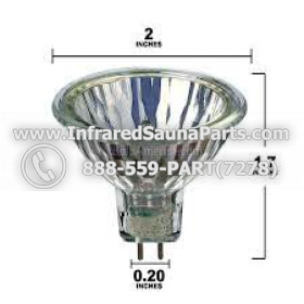 LIGHT BULBS MR 16 110V / 120V - LIGHT BULB MR 16 110V / 120V 20W STYLE 1 6
