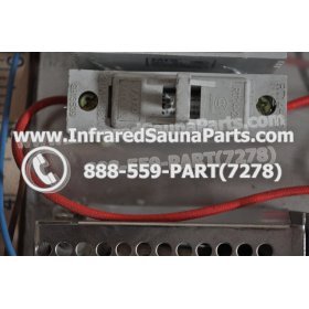 COMPLETE CONTROL POWER BOX 220V / 240V - COMPLETE CONTROL POWER BOX  220V / 240V PRECISION THERAPY INFRARED SAUNA STYLE 1 11