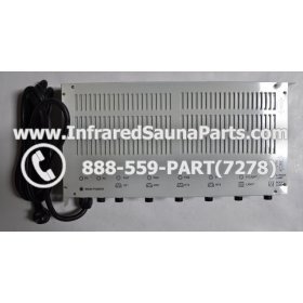 COMPLETE CONTROL POWER BOX 220V / 240V - COMPLETE CONTROL POWER BOX 220V / 240V HEALTHLAND  INFRARED SAUNA STYLE 4 1
