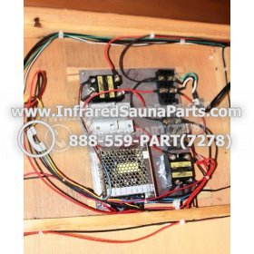 COMPLETE CONTROL POWER BOX 220V / 240V - COMPLETE CONTROL POWER BOX  220V / 240V WATERSTAR INFRARED SAUNA STYLE 1 14