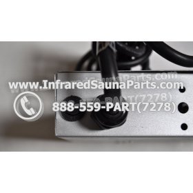 COMPLETE CONTROL POWER BOX 220V / 240V - COMPLETE CONTROL POWER BOX 220V / 240V LUX  INFRARED SAUNA STYLE 3 6