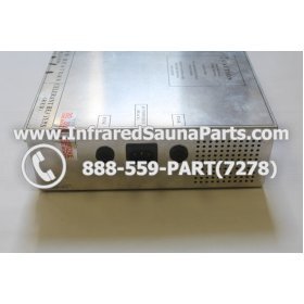 COMPLETE CONTROL POWER BOX 220V / 240V - COMPLETE CONTROL POWER BOX 220V / 240V INFINITY INFRARED SAUNA 5