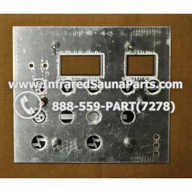 FACE PLATES - FACEPLATE FOR CIRCUIT BOARD SRZHX001 KEYSBACKYARD 9 BUTTONS 5
