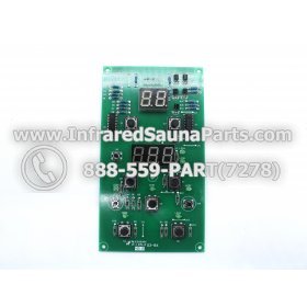 CIRCUIT BOARDS / TOUCH PADS - CIRCUIT BOARDS / TOUCH PADS - E306084 JP-1 94V-0 G3-B6   (10 BUTTONS) 1
