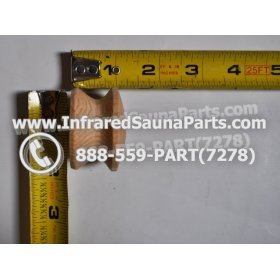 WOOD HANDLES + TOWEL HANDLES - HEMLOCK WOOD DOOR CIRCLE HANDLE 4