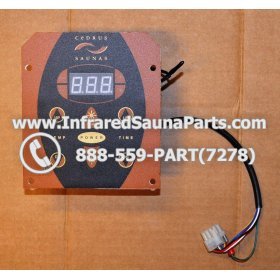 COMPLETE CONTROL POWER BOX WITH CONTROL PANEL - COMPLETE CONTROL POWER BOX CEDRUS 110V / 220V SN20051124185 WITH CIRCUIT BOARD SN 20051124279 AND FACEPLATE AND REMOTE CONTROL 2