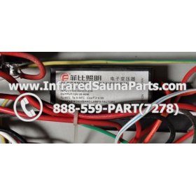 COMPLETE CONTROL POWER BOX 110V / 120V - COMPLETE CONTROL POWER BOX 110V / 120V MASTERSAUNA INFRARED SAUNA STYLE 2 7