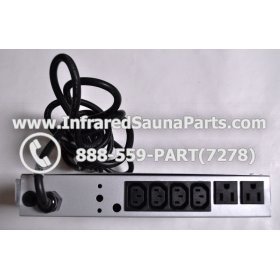 COMPLETE CONTROL POWER BOX 110V / 120V - COMPLETE CONTROL POWER BOX 110V / 120V IRONMAN INFRARED SAUNA STYLE 3 5