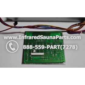 COMPLETE CONTROL POWER BOX WITH CONTROL PANEL - COMPLETE CONTROL POWER BOX IRONMAN INFRARED SAUNA STYLE 3 WITH ONE CONTROL PANEL 3