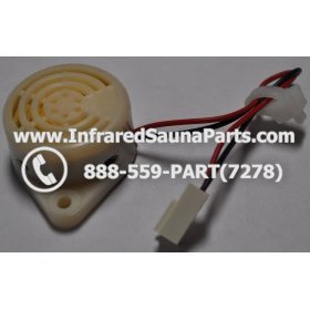 SPEAKER FOR TOUCH PAD - SPEAKER FOR TOUCH PAD - 2 PIN FEMALE IN WHITE SHORT WIRE 2