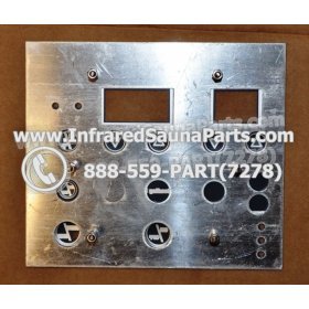 FACE PLATES - FACEPLATE FOR CIRCUIT BOARD SRZHX001 JOSEN 8 BUTTONS 3