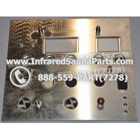 FACE PLATES - FACEPLATE FOR CIRCUIT BOARD YX32764-3 IRONMAN 8 BUTTONS 7