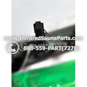 COMPLETE CONTROL POWER BOX WITH CONTROL PANEL - COMPLETE CONTROL POWER BOX WASAUNA INFRARED SAUNA STYLE 2 WITH TWO CONTROL PANELS 6