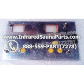 CIRCUIT BOARDS WITH  FACE PLATES - CIRCUIT BOARD WITH FACE PLATE WATERSTAR INFRARED SAUNA 10J0460 7