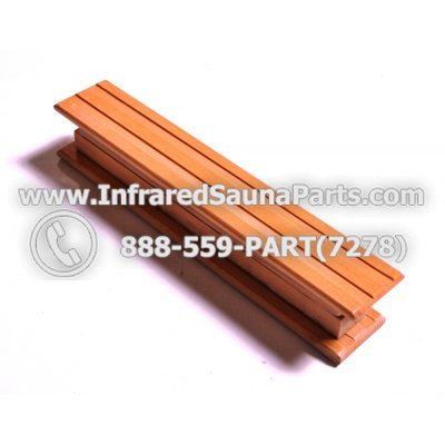 WOOD HANDLES + TOWEL HANDLES - HEMLOCK WOOD DOOR HANDLE STYLE 4 1