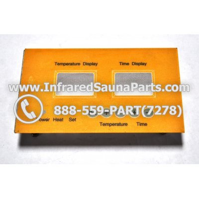 CIRCUIT BOARDS WITH  FACE PLATES - CIRCUIT BOARD WITH FACEPLATE VIDAL INFRARED SAUNA 06S10196 1