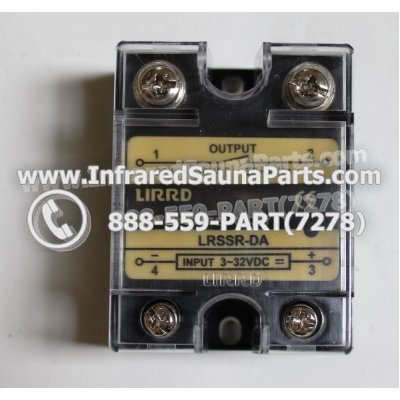 RELAYS / SOLID RELAYS - RELAYS  SOLID RELAY LIRRD LRSSR-DA 380VAC 50AMP 1