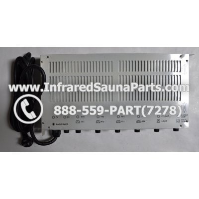 COMPLETE CONTROL POWER BOX 110V / 120V - COMPLETE CONTROL POWER BOX 110V / 120V MASTERSAUNA INFRARED SAUNA STYLE 4 1