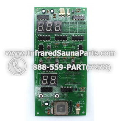 CIRCUIT BOARDS / TOUCH PADS - CIRCUIT BOARD  TOUCHPAD  HEATWAVE INFRARED SAUNA 12092007 1